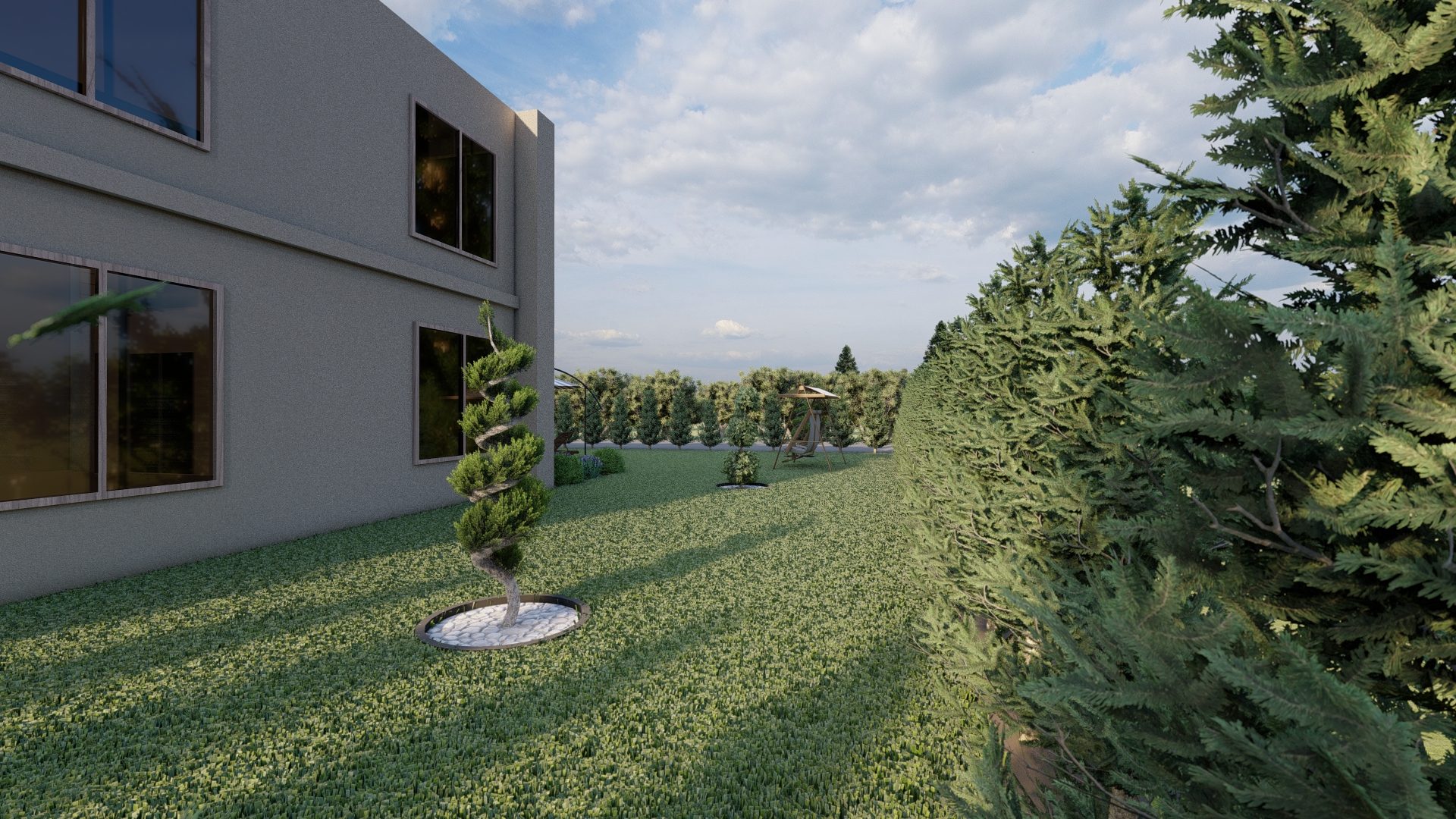 Yenice Trakpark Villa Peyzaj Tasarımı — fotoğraf 4